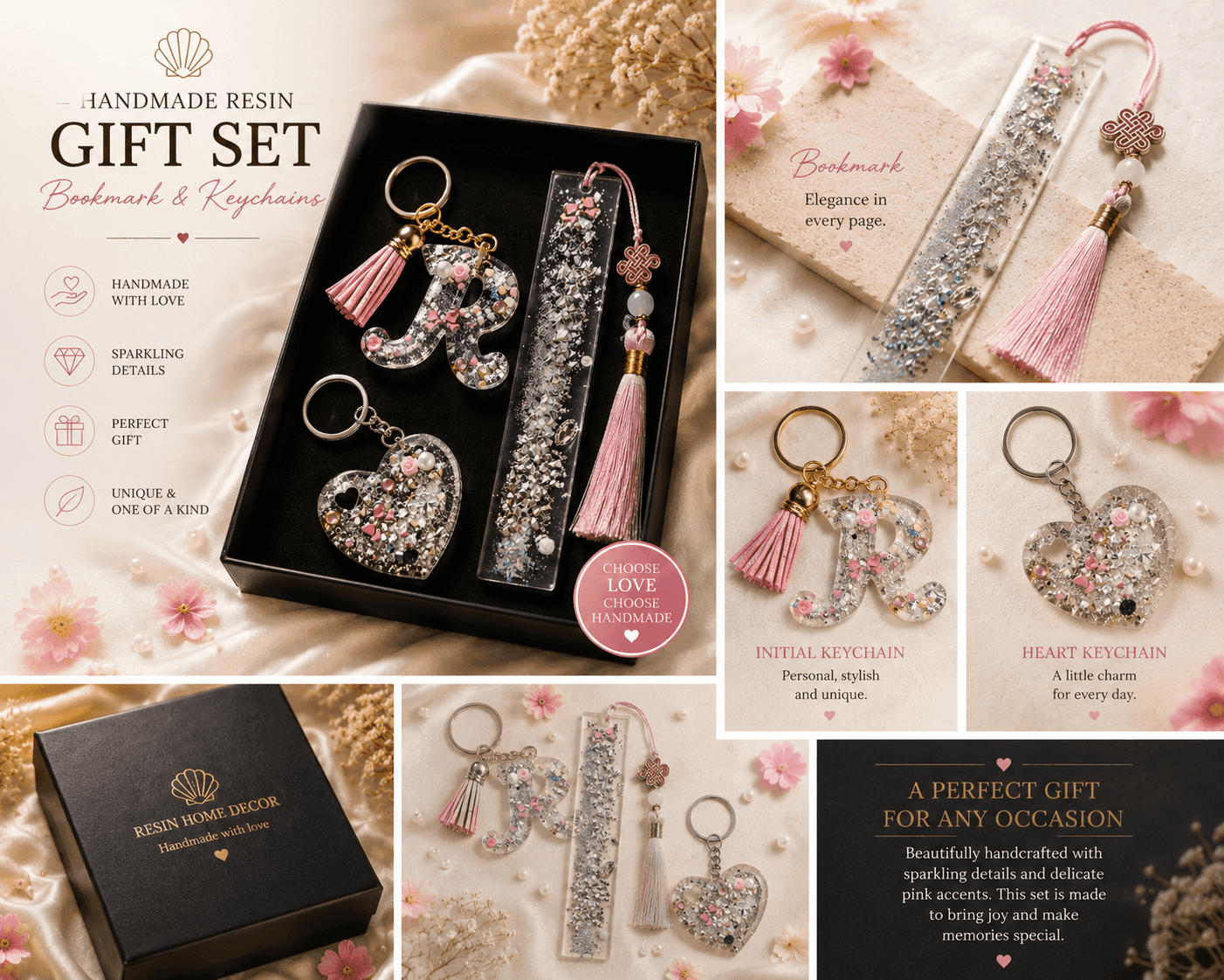 Bookmark, keychain