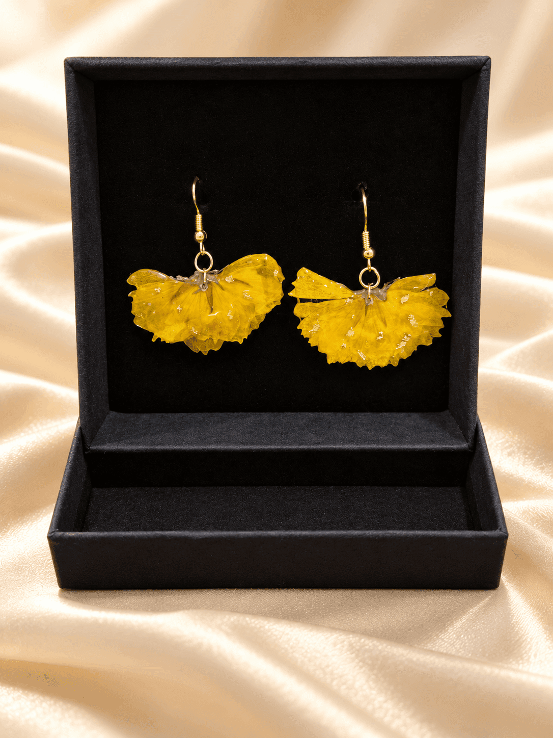 Real Flower Resin Earrings