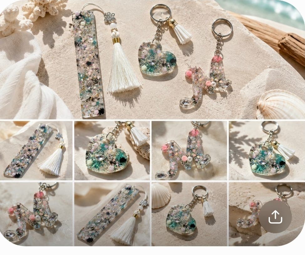 Bookmark, keychain