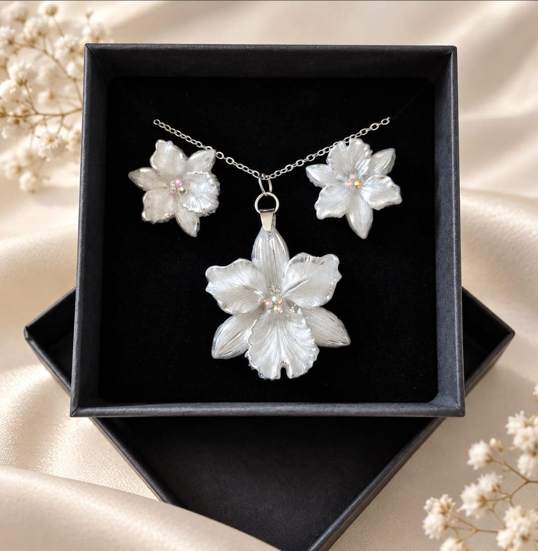 Handmade Resin Jewelry Set